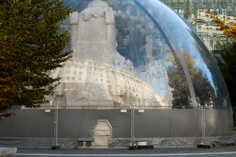 Vörösmarty tér, Budapest. 2024.